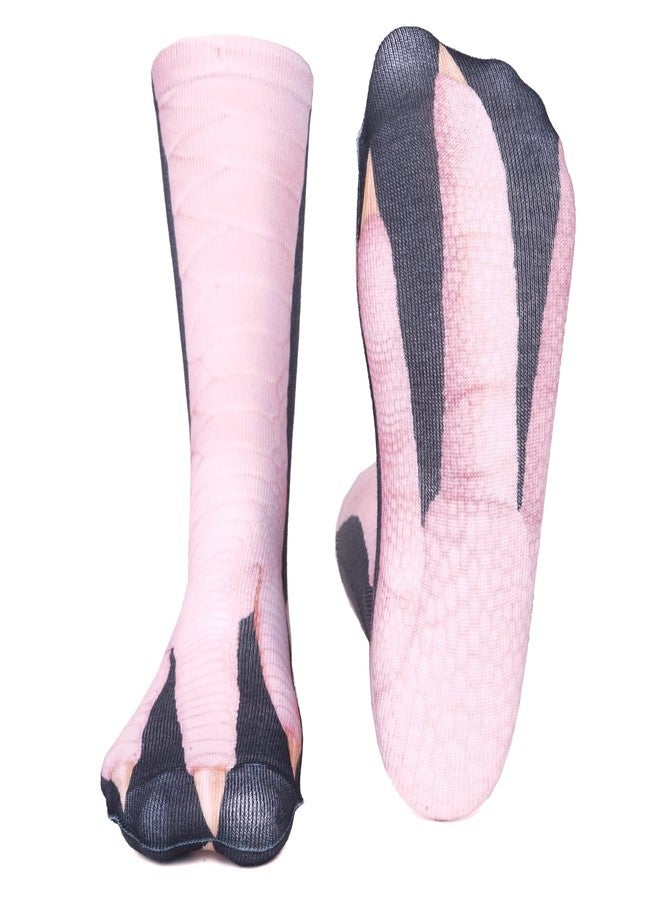 NDLBS Funny Chicken Socks Novelty 3D Animal Chicken Leg Socks Gag Christmas Gifts Stocking Stuffers for Women Men and Teens - Image 5